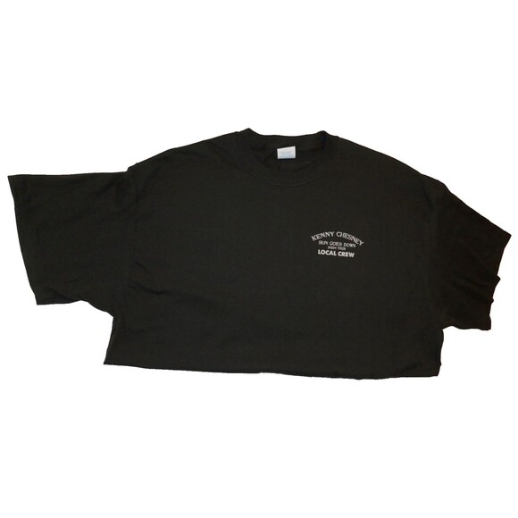 Kenny Chesney Sun Goes Down 2024 Tour Local Crew XL T-Shirt with Guitar Pick - Picture 8 of 12